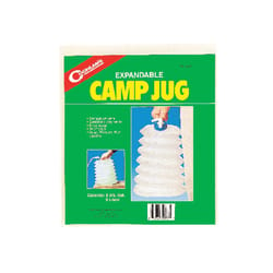 Coghlan's White Expandable Camp Jug 12.000 in. H X 10.375 in. W X 2 in. L 2 gal 1 pk