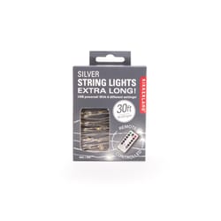 Kikkerland LED Extra Long String Lights Warm White 30 ft. 60 lights