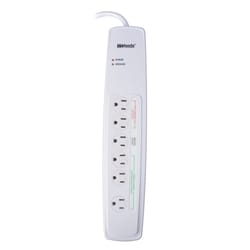 Southwire Woods 3 ft. L 6 outlets Smart-Enabled Surge Protector White 1780 J