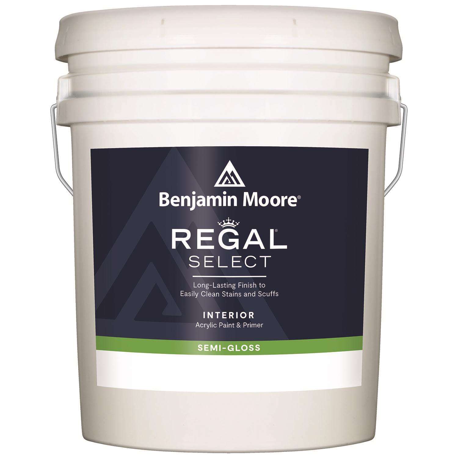 Benjamin Moore Regal Select SemiGloss Base 2 Paint and Primer Interior