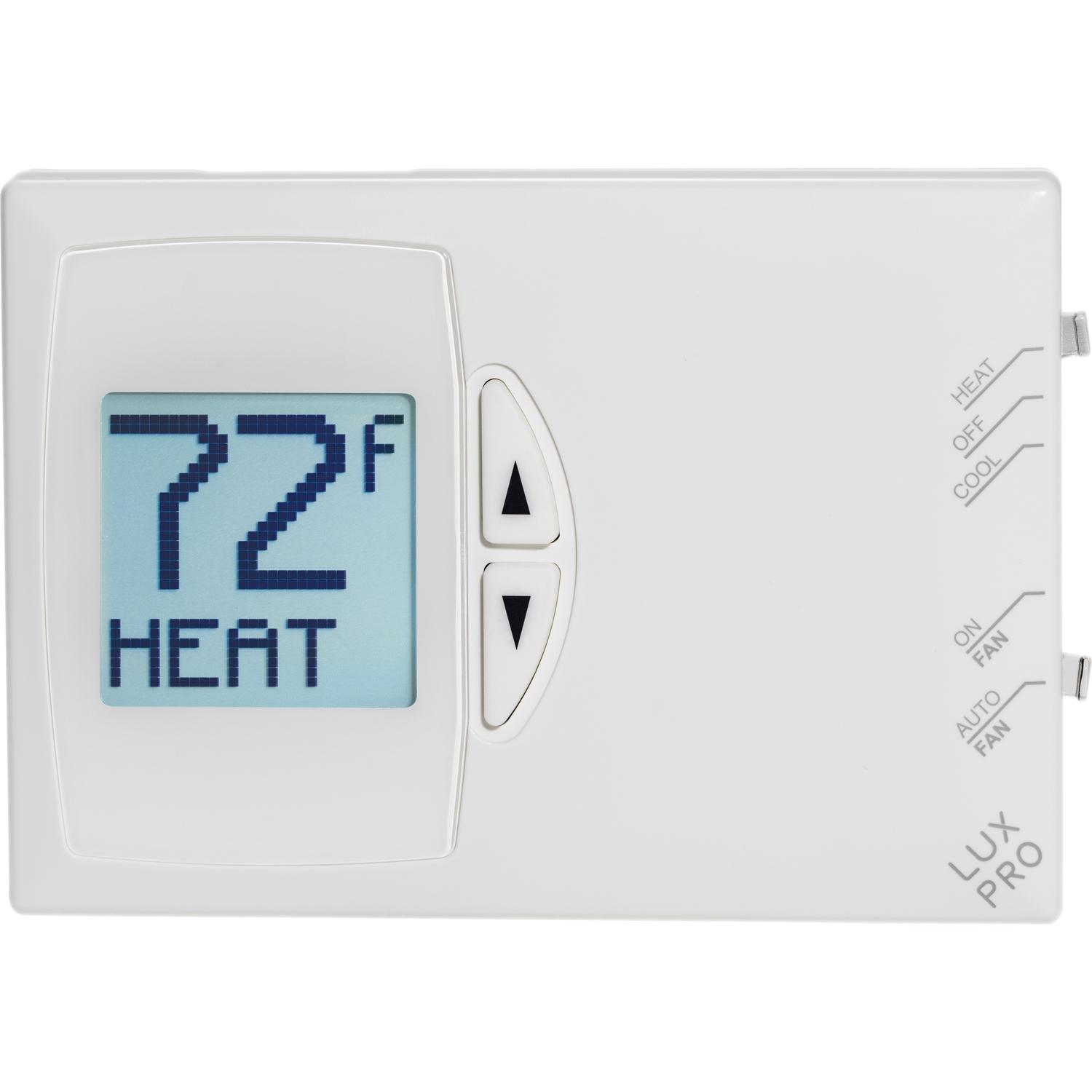UPC 021079031115 product image for Lux Pro Heating and Cooling Lever Thermostat | upcitemdb.com