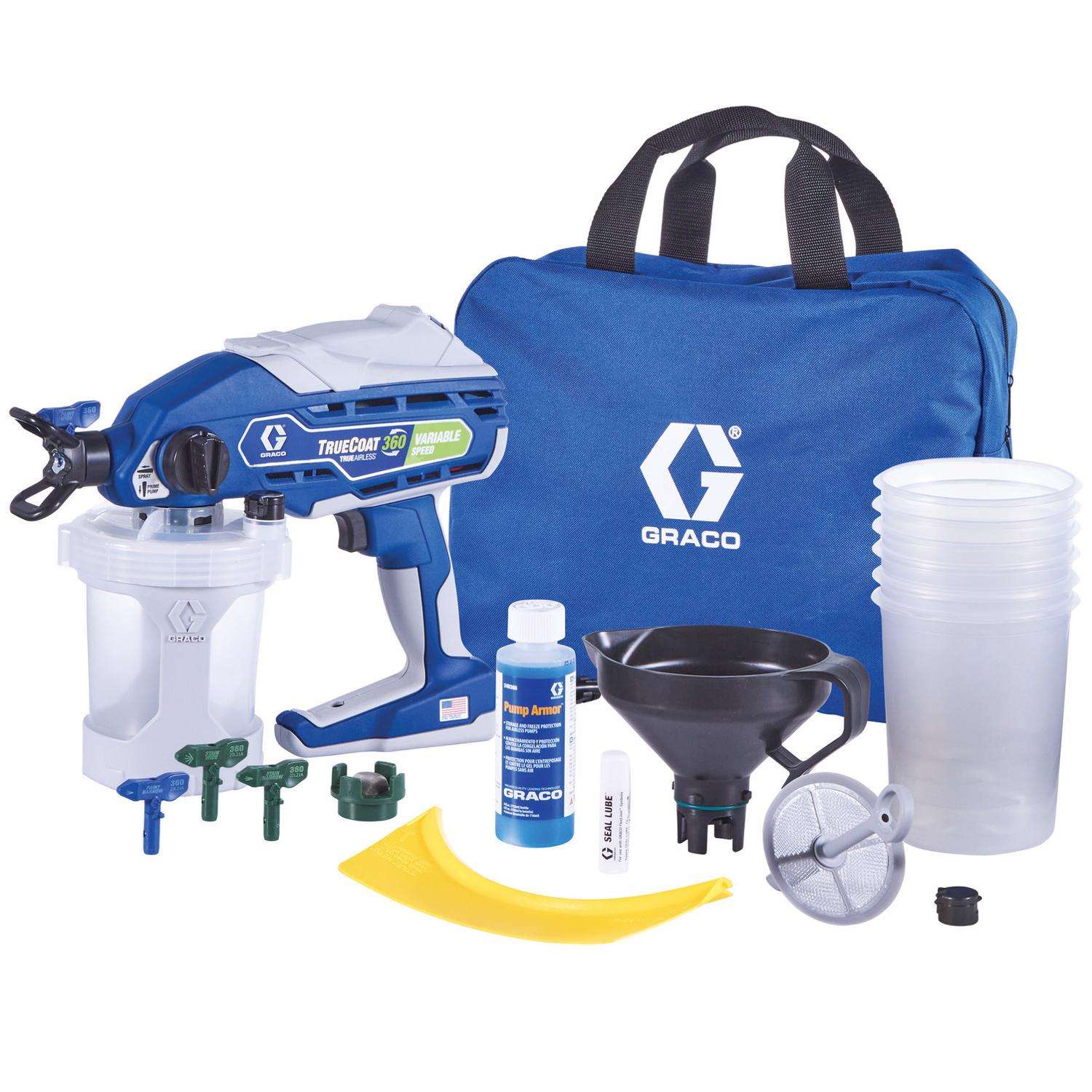 Graco TrueCoat 360 2000 psi Plastic Handheld Paint Sprayer Ace Hardware