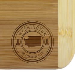 Totally Bamboo 11 in. L X 8.75 in. W X 0.59 in. Bamboo Cutting Board