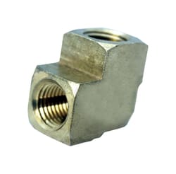 JMF Company 3/8 in. FPT X 1/4 in. D FPT Brass 90 Degree Elbow