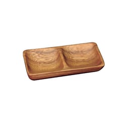 Pacific Merchants Natural Acacia Wood Tray 1 pk