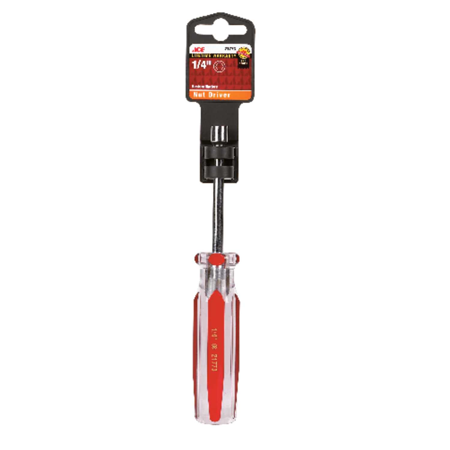 Ace 1/4 in. SAE Nut Driver 7 in. L 1 pc. Ace Hardware