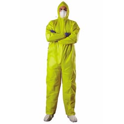 Venom Steel Unisex Microporous Bi-Laminate Coveralls Yellow XXL 1 pk