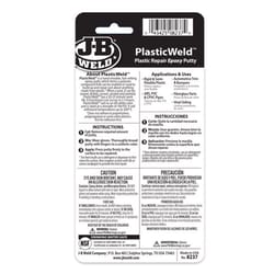 J-B Weld PlasticWeld Super Strength Off-White Epoxy 2 oz