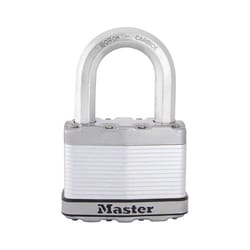 Master Lock Magnum 2 in. H X 1-1/4 in. W X 2-1/2 in. L Steel Dual Ball Bearing Locking Padlock
