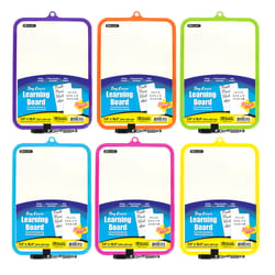 Bazic Products 7.4 in. H X 10.3 in. W None Double Sided Dry Erase Learning Board