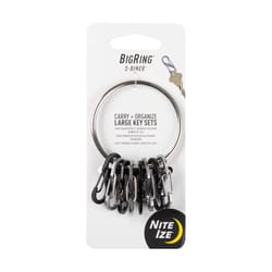Nite Ize BigRing 2 in. D Stainless Steel Silver Loop Key Ring Nite Ize BigRing 2 in. D Stainless Steel Silver Loop Key Ring
