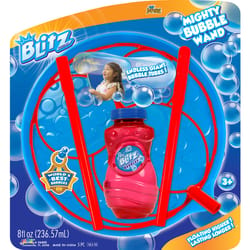 Blitz Bubbles Mighty Bubble Wand Multicolored 1 pc