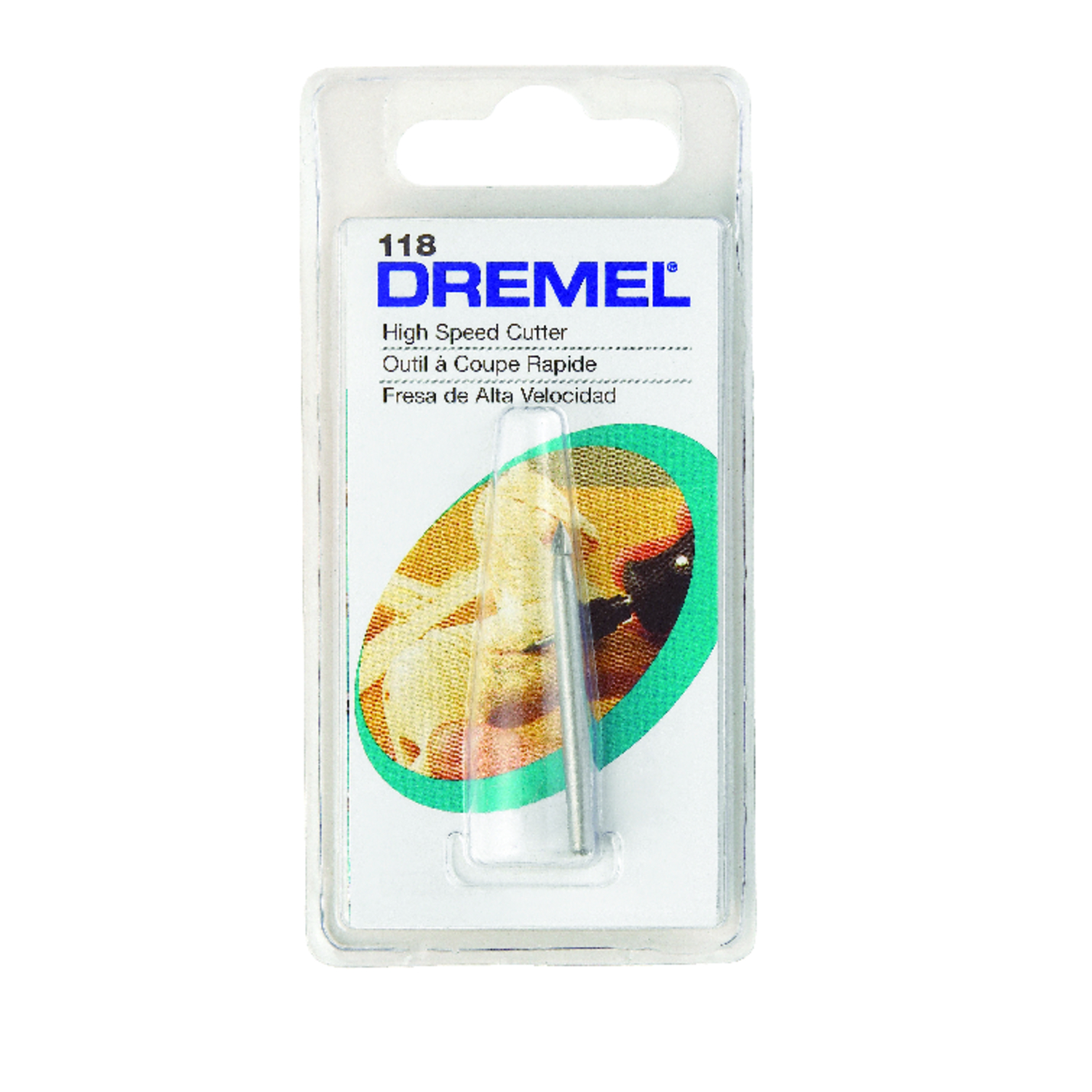 Dremel 1/8 in. X 1.5 in. L Steel High Speed Cutter 1 pk