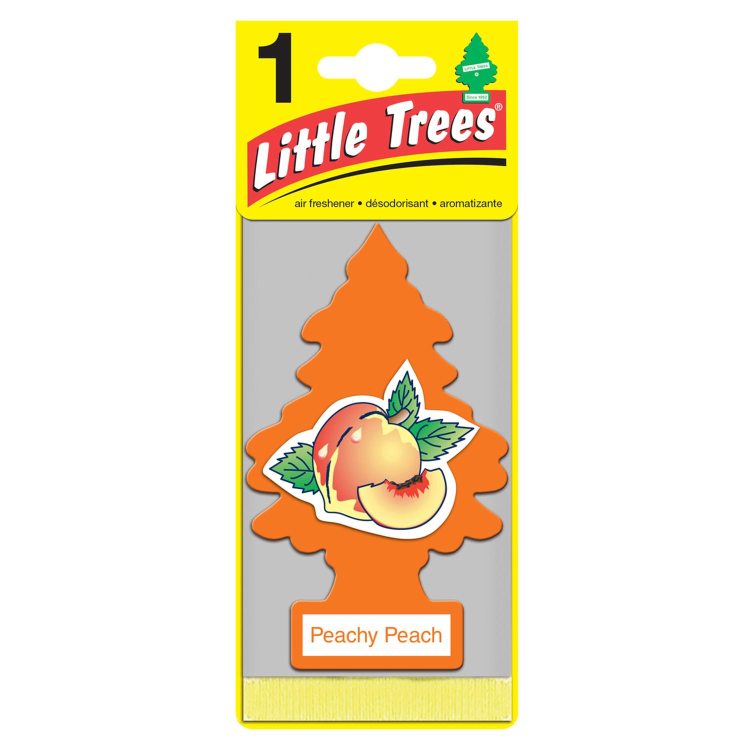 UPC 076171103192 product image for Little Trees Car Air Freshener, Peachy Peach Scent (UIP-10319) | upcitemdb.com