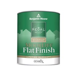 Benjamin Moore Regal Select Flat Tintable Base Base 4 Paint Exterior 1 qt