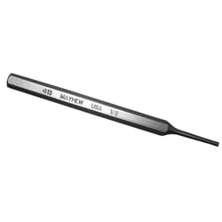 Mayhew 1/8 in. Tool Steel Pin Punch 4-3/4 in. L 1 pc