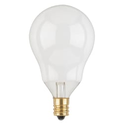 Westinghouse 40 W A15 Decorative Incandescent Bulb E12 (Candelabra) Warm White 2 pk