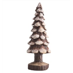 Transpac Brown Pinecone Christmas Tree 6.5 in.