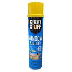 Great Stuff Window & Door Yellow Polyurethane Insulating Foam Sealant 20 oz