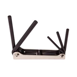 Klein Tools Assorted SAE Fold-Up Hex Key Set 1 pc