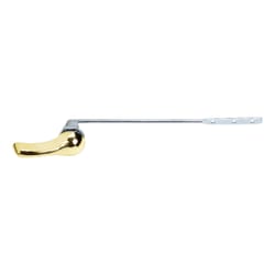 Ace Flush Lever Polished Brass