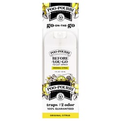 Poo-Pourri Original Citrus Scent Air Freshener Spray 1 oz Liquid 1 pk