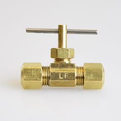 ATC 1/4 in. 1/4 in. Brass Needle Valve