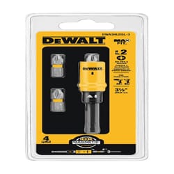 DeWalt Max Fit Phillips #2 Screw Lock Bit and Holder Set S2 Tool Steel 4 pc