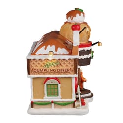 Lemax Multicolored Apple Dumpling Diner Christmas Village