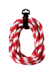 Ace 5/8 in. D X 20 ft. L Red/White Solid Braided Poly Derby Rope