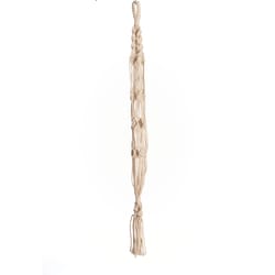 Primitive Planters White Cotton 42 in. H Knotty Plant Hanger 1 pk