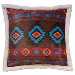 Carstens Inc 18 in. H X 18 in. L Multicolored Polyester Pillow