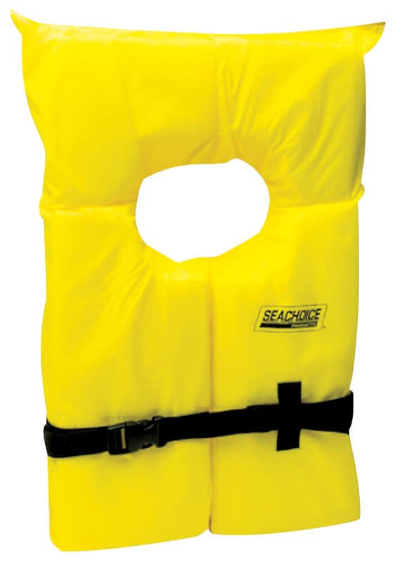 Life Vests For Adults 330134 LIFE JACKET WITH WHISTLE, FOR ADULT