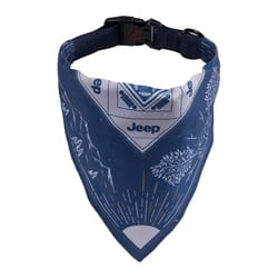 Jeep Blue Mountains Nylon Dog Collar Bandana Large