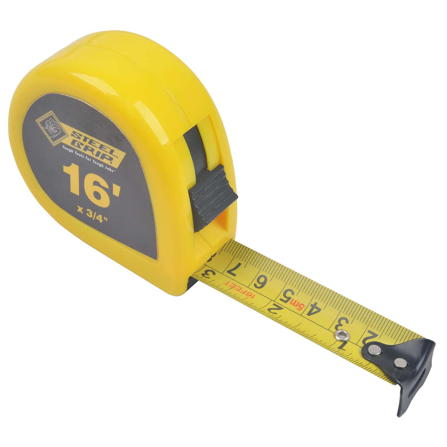 Steel Grip 16 ft. L x 0.75 in. W Tape Measure 1 pk Ace Hardware