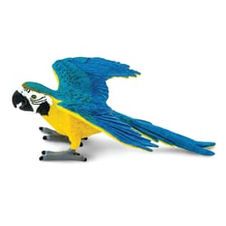 Safari Ltd. Wings of the World Birds Macaw Toy Blue/Gold