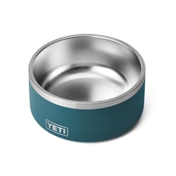 YETI Boomer Agave Teal Stainless Steel 8 cups Pet Bowl For Dogs