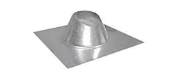 Imperial 8 in. D Galvanized Steel Adjustable Fireplace Roof Flashing