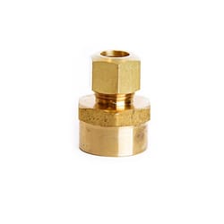 ATC 3/8 in. Compression in. X 1/2 in. D FIP Brass Coupling