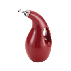 Rachael Ray Red Stoneware EVOO Bottle 24 oz