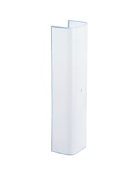 Westinghouse Rectangle White Glass Fan/Fixture Shade 1 pk