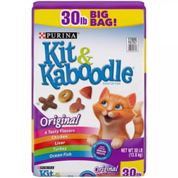 Kit & Kaboodle Purina Adult Original Dry Cat Food 30 lb