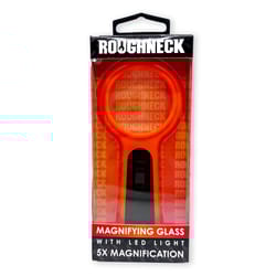 Novelty Inc Roughneck Round 5 Times LED Magnifying Glass