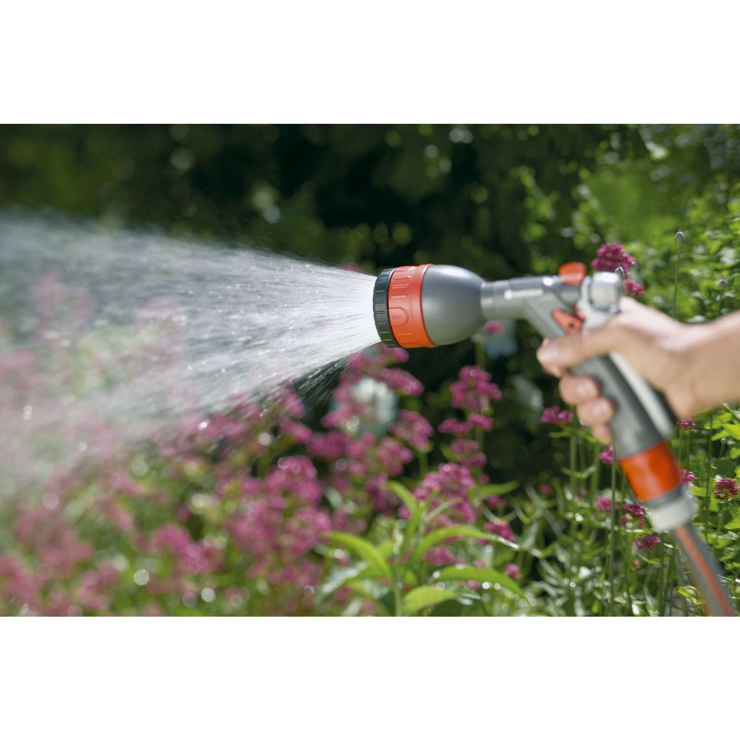 Gardena 4 Pattern Adjustable Multi Regulator ABS Hose Nozzle Gardena 4 Pattern Adjustable Multi Regulator ABS Hose Nozzle