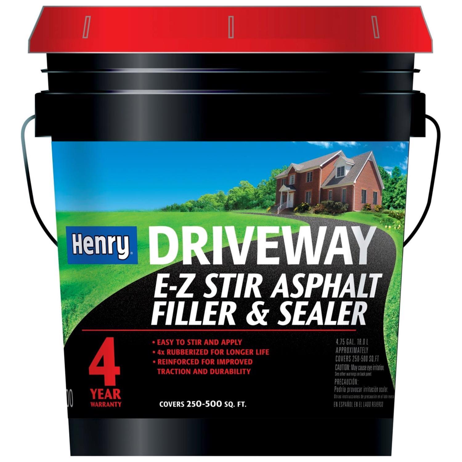 Henry E-Z Stir Black Asphalt Driveway Filler and Sealer 5