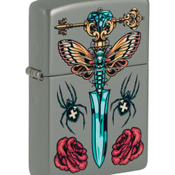 Zippo Green Gothic Dagger Lighter 1 pk