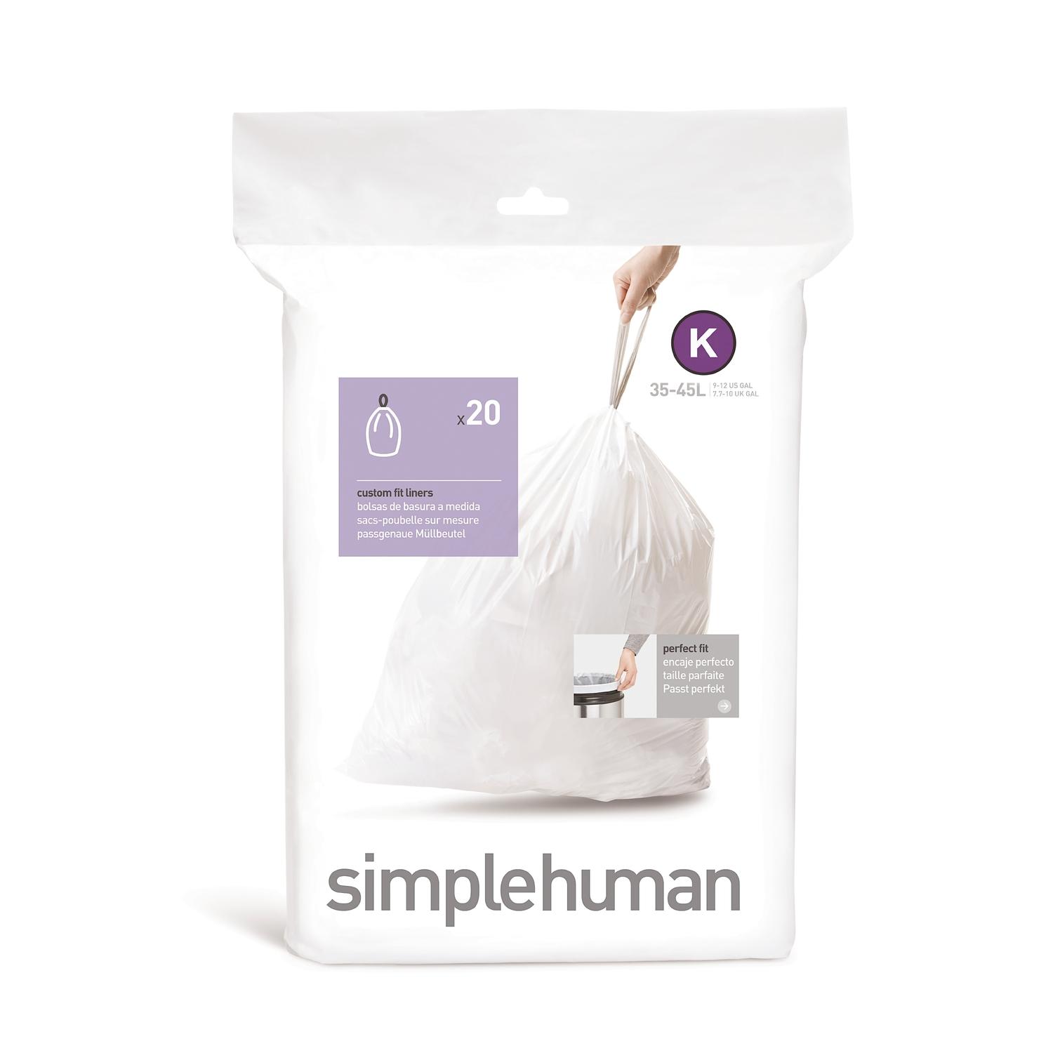 UPC 838810003221 product image for simplehuman(r) 10.5 Gal Trash Can Liners (CW0171) | upcitemdb.com