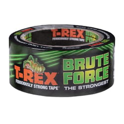 T-Rex Brute Force 1.88 in. W X 10 yd L Black Solid Duct Tape