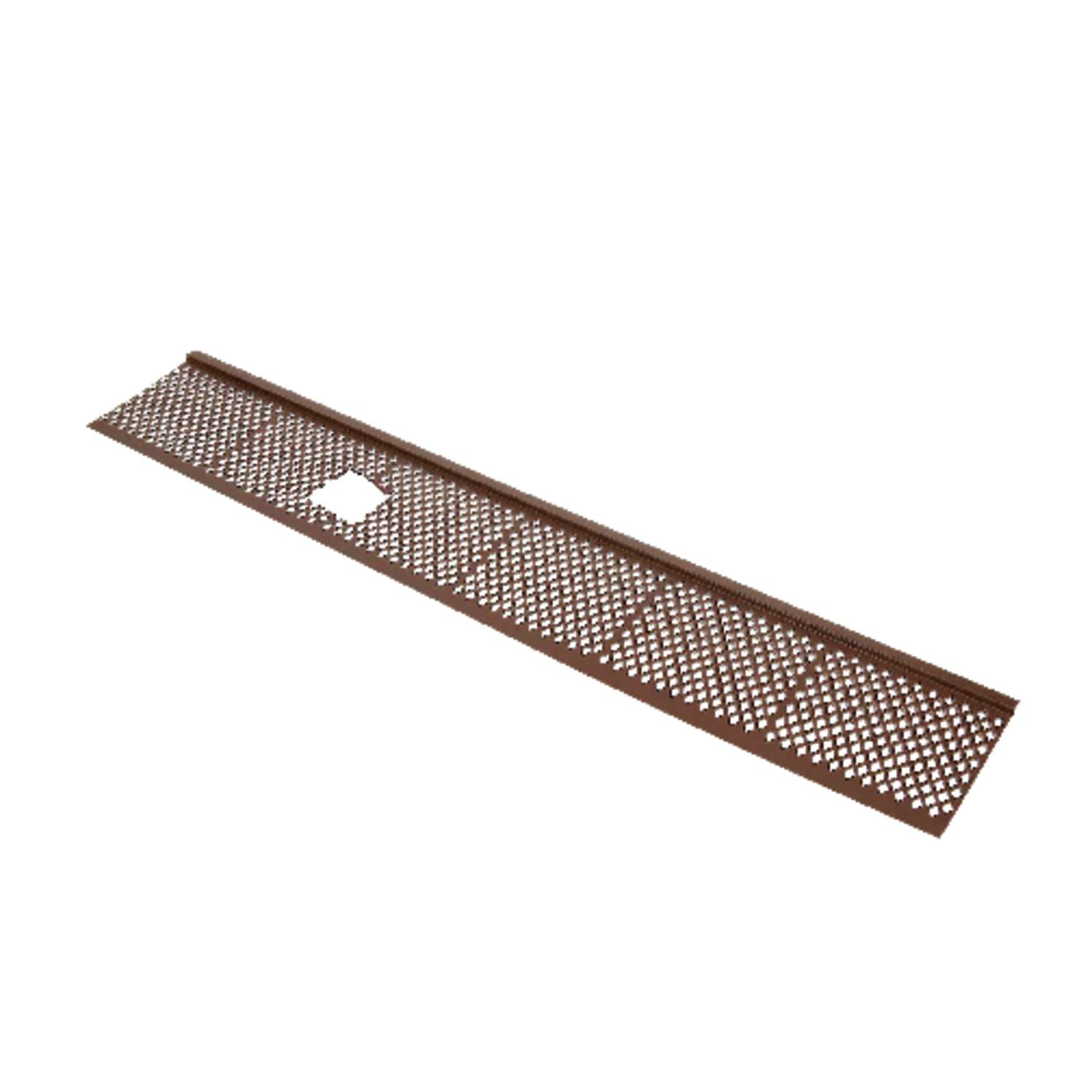 Amerimax 6 in. W x 36 in. L Brown Plastic Gutter Guard Ace Hardware