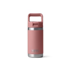 YETI Rambler 12 oz Sandstone Pink BPA Free Insulated Kids Water Bottle w/Straw